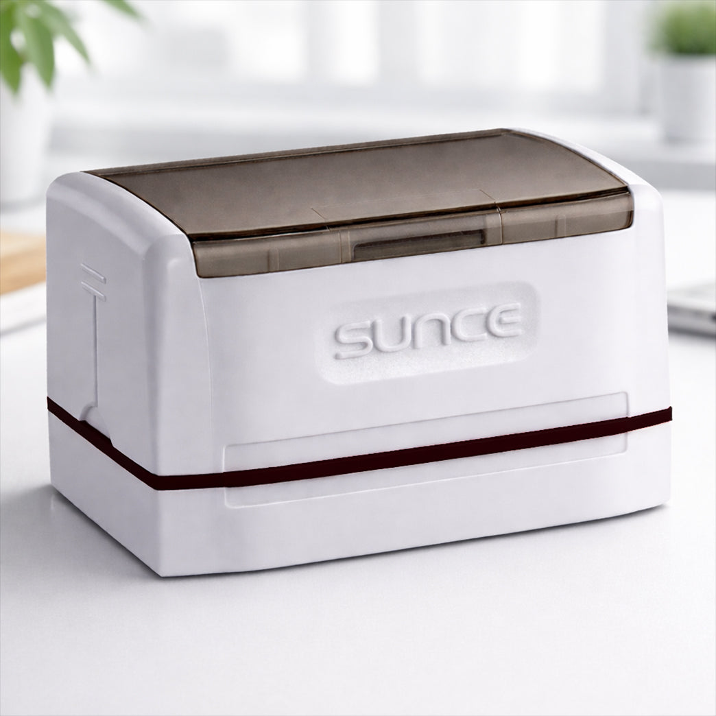 SUNCE A 63×23 mm Pre Ink Stamp (Box of 10)