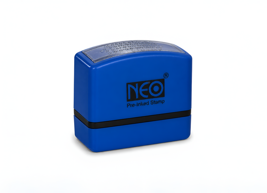 NEO Y 53×32 mm Pre Ink Stamp (Box of 10)