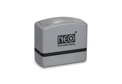 NEO A 63×23 mm Pre Ink Stamp (Box of 10)