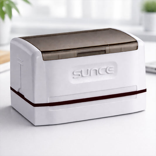SUNCE X 67×32 mm Pre Ink Stamp (Box of 10)